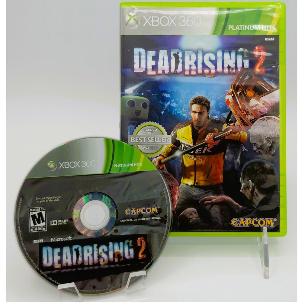 Dead Rising 2 Platinum Hits - Xbox 360 - Best Seller - Game & Case - Tested